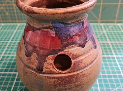 Badgers Hill Pottery Large Garlic/Ginger Holder