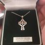 Sterling silver Irish necklace and pendant Image 6
