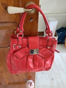 Ladies Red Marla Handbag