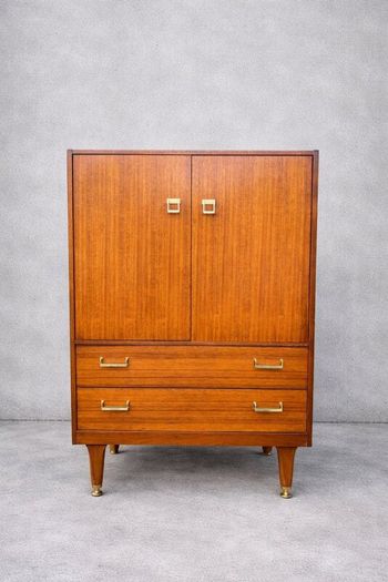 Mid century Danish teak stock sideboards drawers