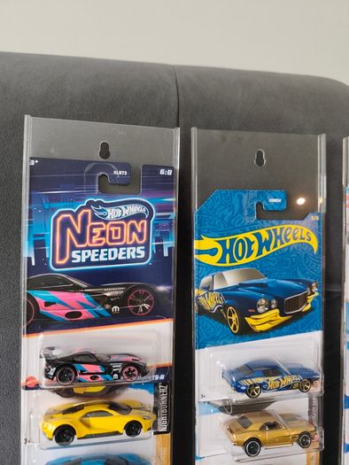 Acrylic Wall Display Shelf 3-Pack for 1:64 Model Cars Wall-Mounted with 3M Tape & Screws