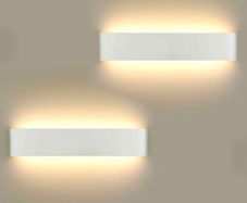 2 Pieces Wall lamp LED 16W Wall Light Modern Wall Lamps