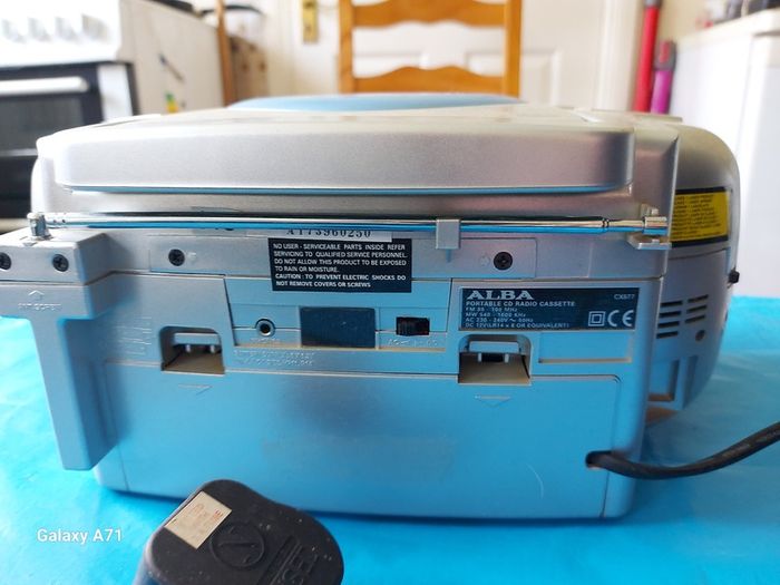 ALBA Portable CD RADIO CASSETTE Player, everything works fine, Radio, CD & Tape