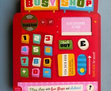My First Busy Shop Interactive Sound Book - Hardback Illustrated Children Kids Book
