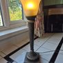 Lamp Vintage Marks&Spencers verdigris Torque Table lamp Image 3