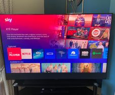 55 inch 4K Sky glass tv