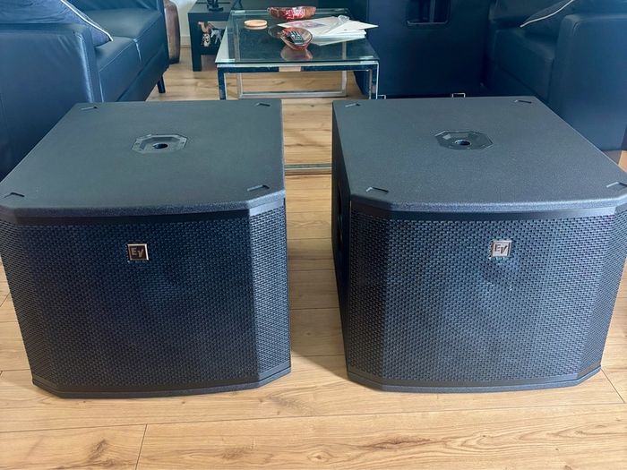 Electro-voice Etx-12p + Ev Etx-15sp + Covers