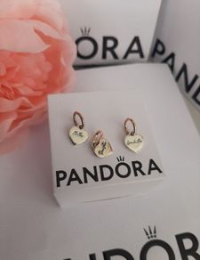 New genuine pandora 3 charms