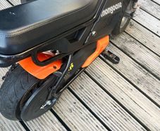 Mini electric mongoose kids motorbike.