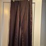 brown satin midi skirt Image 2