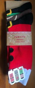 Festive cotton socks