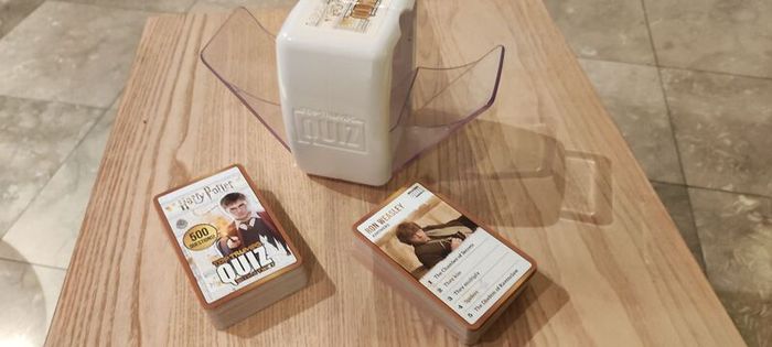 Harry Potter Top Trumps Quiz card game