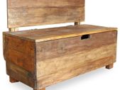 Bench Solid Reclaimed Wood 86x40x60 cm