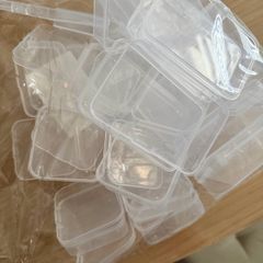 plastic boxes/ organizer