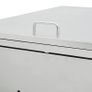 Triple Wheelie Bin Shed 240 L Stainless Steel Image 7