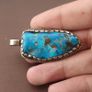 Vintage Turqouise & Brass Beatiful Desgin Pendant Image 6