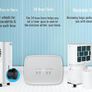 FREE EXPRESS SHIPPING 10L Portable & Compact Dehumidifier 10 Litre, Digital Display, Continuous Drainage and 24Hr Timer Function, Ideal for Home Image 2