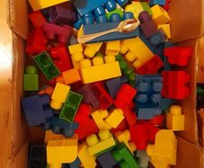Large lego  Mega Bloks  126 pieces