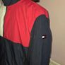 Tommy Hilfiger Mens Red and Navy Jacket - Water and Wind Resistant - Large Size Image 3