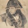 Amazing Antique, C. M. KEANE, NAPOLEON A EYLAU, charcoal on paper Image 2