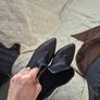 Primark pointed toe boots with block heels Image 5