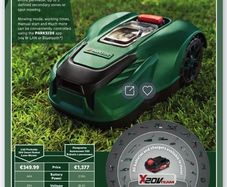 Lidl Robo Lawn mower + garage