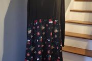 Shein black contrast Xmas dress, Size 4XL / UK24