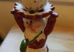 Christmas decoration candle