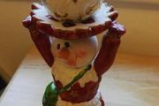 Christmas decoration candle
