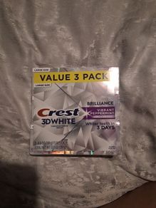 crest 3D white brilliance 3 pack large size