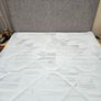 Almost - New King Size Bed w/ Mattress, Headboard & 2 Storage Drawers Included Image 3