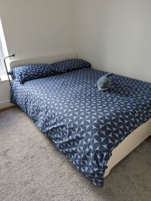 White double bed frame - Perfect conditions