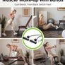 Adjustable Bench,318 kg Weight Capacity,Utility Weight Bench with 8 Position Adjustable Backrest/3-Position Adjustable Footrest, Foldable Workout Bench with 90 Angle for Home Gym Image 4