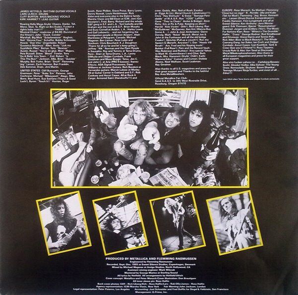 Metallica Master Of Puppets