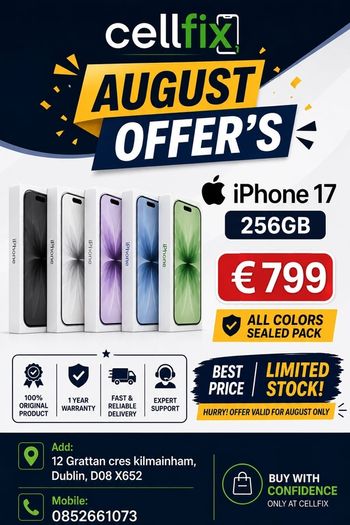 Iphone 17 256gb Brand New Sealed Pack Unlock Sim Free