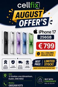 Iphone 17 256gb Brand New Sealed Pack Unlock Sim Free
