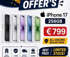 Iphone 17 256gb Brand New Sealed Pack Unlock Sim Free