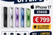 Iphone 17 256gb Brand New Sealed Pack Unlock Sim Free