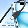 Cable Matters 2-Pack Extreme Flexible 240W USB C Charging Cable 0.9m, Black, for MacBook Pro, iPad Pro, iPhone 15 Pro, Apple Vision Pro (140W USB C Charger Cable, USB C Cable) Image 4