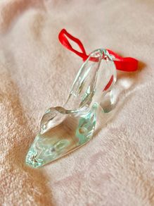 Disney Store Cinderella Glass Slipper Ornament, 2018