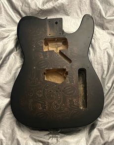 telecaster paisley body electric guitar parts accessories