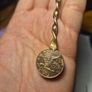 Rare Fine: Antique WW1 Trench Art Spoon made of British 1901 coins. Image 4