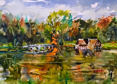 carton house watercolour