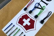 Victorinox SAK Replacement Toothpick Tweezers Lanyard Blue Green Red Black