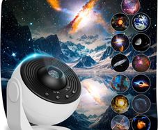 Planetarium Projector for Bedroom, 13 in 1 Galaxy Star Projector Light, Nebula Night Light with Timer, LED Space Galaxy Lamp Room Decor for Adults Kids, White