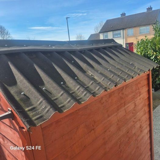 Fantastic shed genuine reason for sale Polystyrene roof fitted