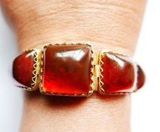 Vintage womens amber cocktail watch. Russian Watch Ladies CHAIKA