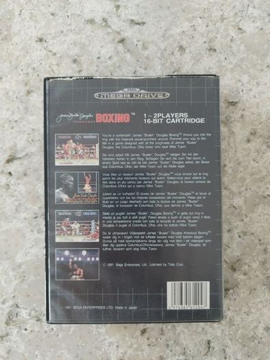 Buster Douglas Boxing - Sega Megadrive
