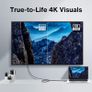 iVANKY 4.5M Active DisplayPort (Male) to HDMI (Male) UHD (4K@60Hz) Gold-Plated/Nylon-Braided Cable (Brand New/Warranty) Image 3