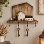 Handcrafted wooden key holder Image 2